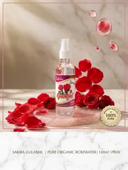 Sakiba Gulabjal Rosewater - Pure Organic and Natural Gulabjal Rosewater